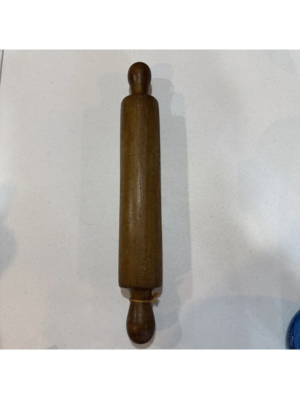 vintage, one-piece maple wood rolling pin,primitive farmhouse decor collectible